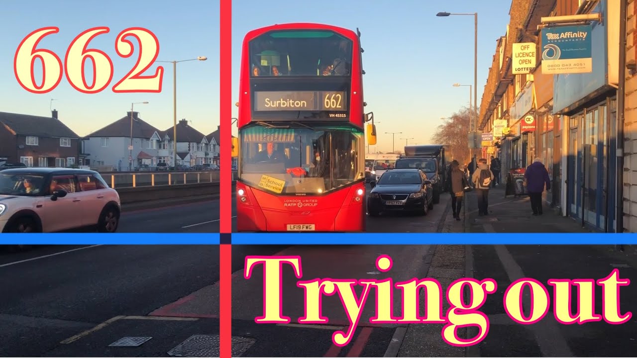 Trying out TFL’s 662 bus route
