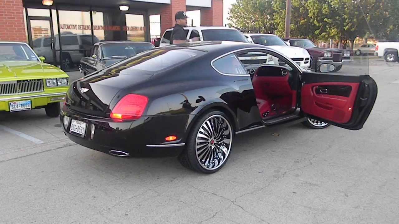Bentley Continental GT on 22 inch AUTONOMO Forgiatos