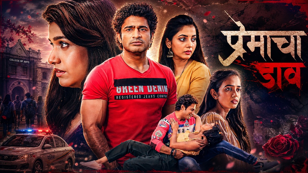प्रेमाचा डाव (Premacha Daav) - New Romantic Thriller Movie | Chinmay Udgirkar, Sayali Sanjeev,Rasika