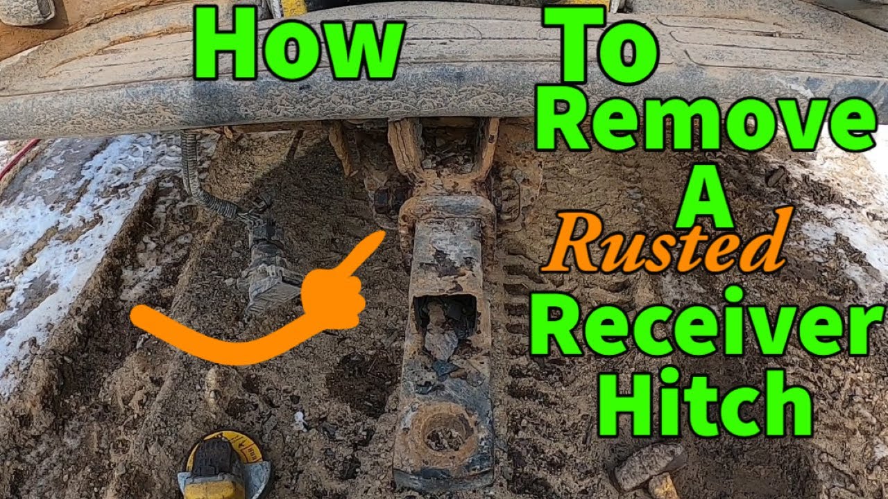 How To Remove A Stuck Receiver Hitch [THE PROPER WAY]