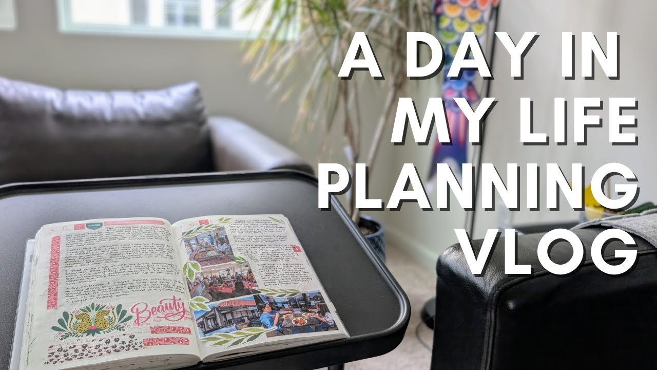 Planner Life: A Day In My Life Planning Vlog | April 2025 | Avec | Memory Keeping