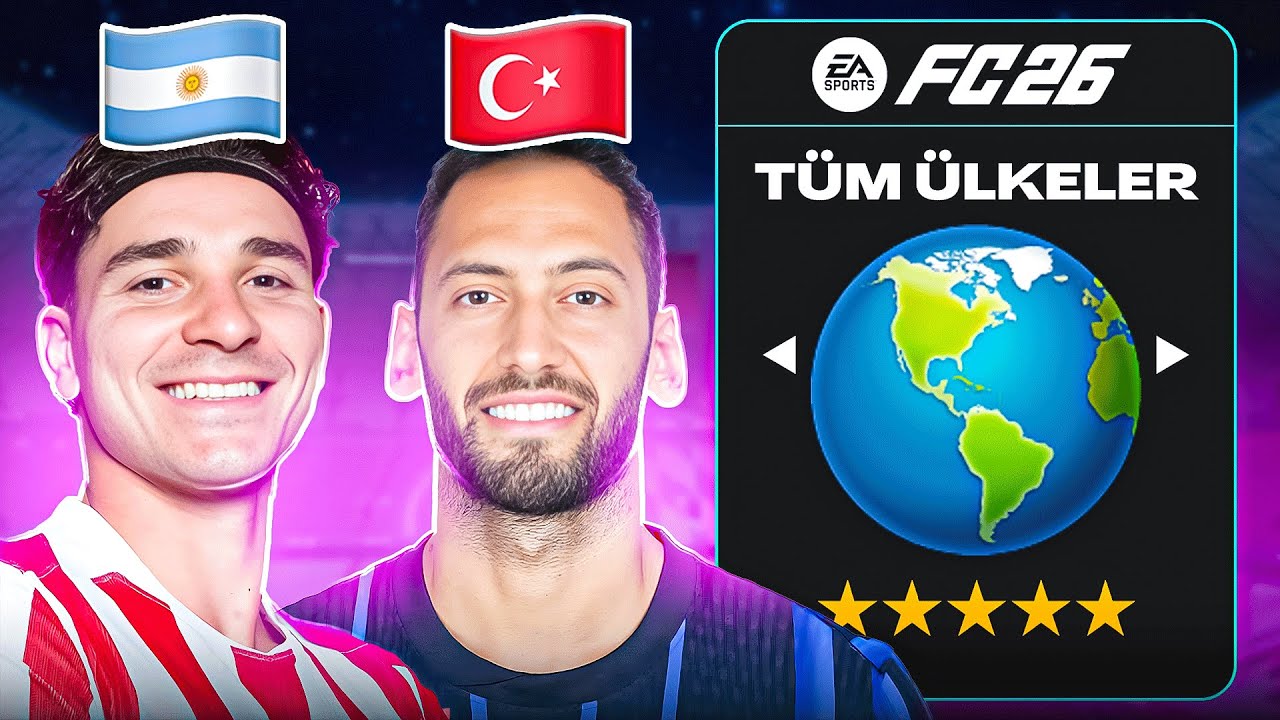 HER ÜLKEDEN 1 FUTBOLCU AYNI TAKIMDA // FC 26