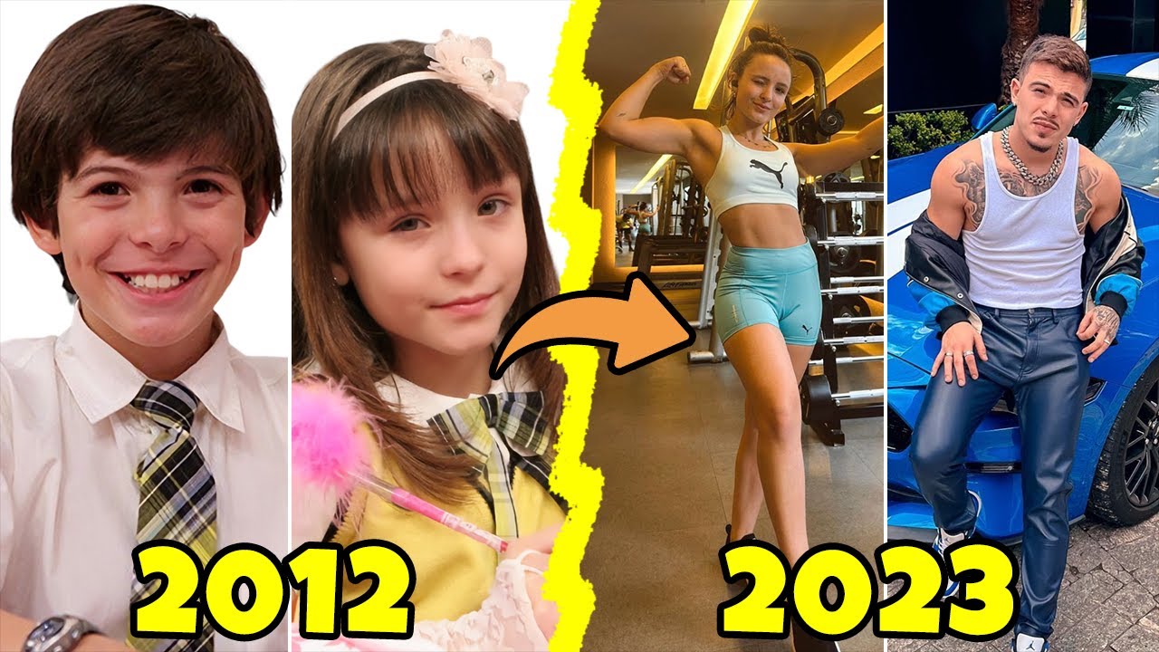 Carrossel Antes e Depois 2023 | Com Idade atual dos Atores
