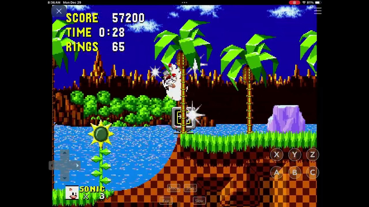 Super Sonic And Hyper Sonic In Sonic 1