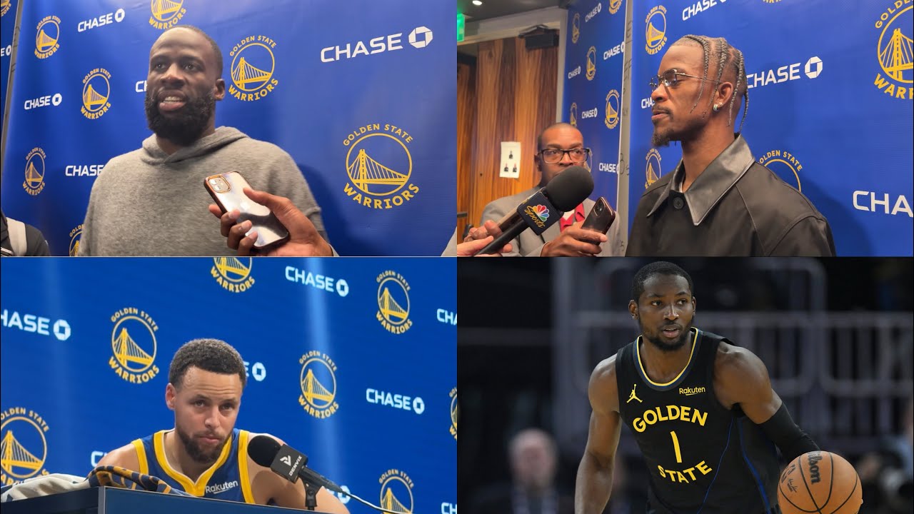 Steph Curry on the persistent Jonathan Kuminga trade chatter: “It’s not a distraction at all.