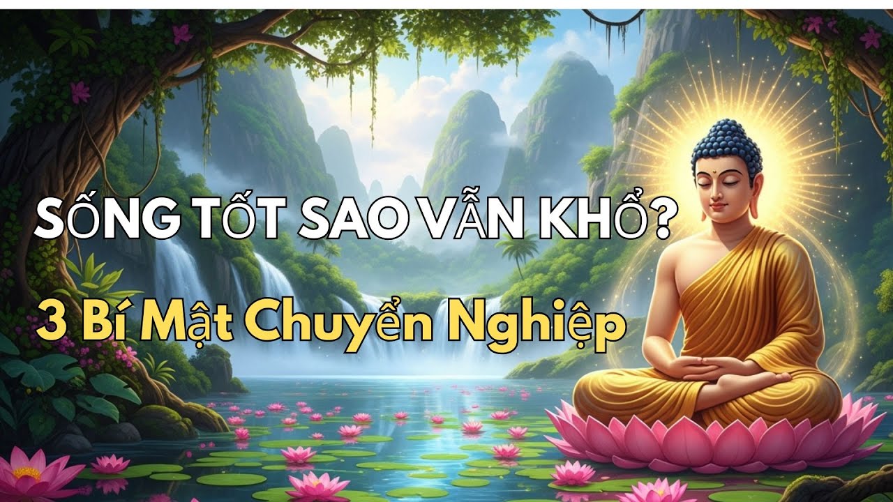 Phật Dạy: 3 Lý Do Sống Tốt Mà Vẫn Khổ – Hiểu Ra Để Phước Báu Chảy Vào Nhà