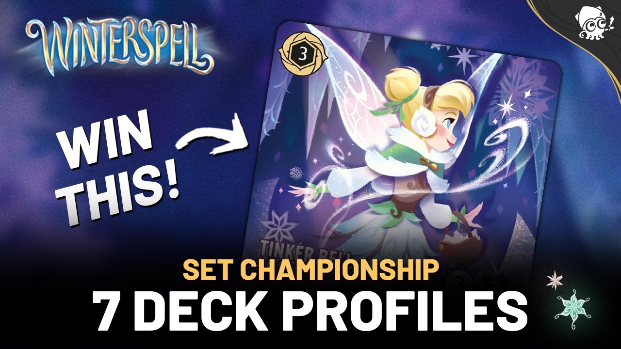 7 ЛУЧШИХ колод для чемпионата по сету Winterspell | Disney Lorcana TCG