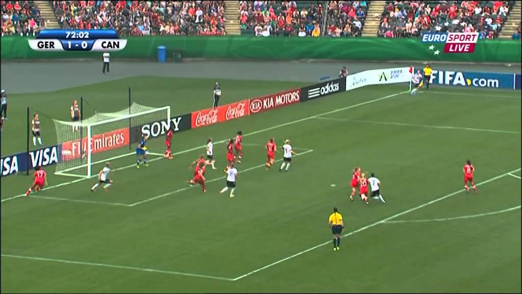 U20 Frauen WM 2014 Deutschland   Kanada 2, Halbzeit