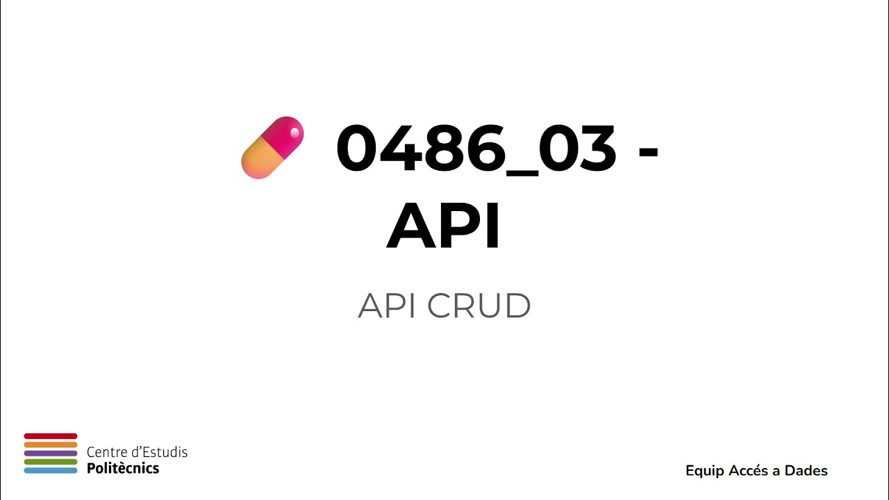 0486 03 03   API CRUD