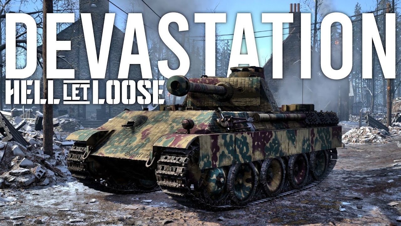 Hell Let Loose - Panther Tank Crew Leads The Charge!