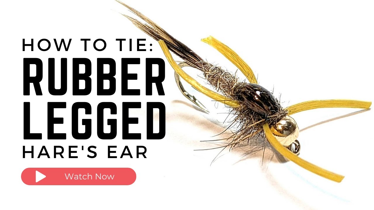 Fly Tying TUTORIAL: RUBBER Legged HARE'S EAR