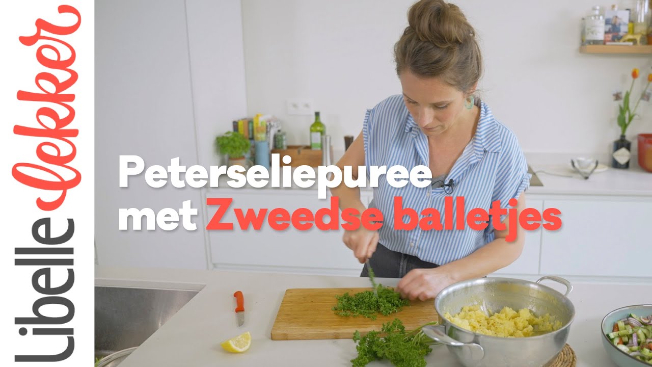 Klaar in 30 minuten: supersnelle Zweedse balletjes met peterseliepuree