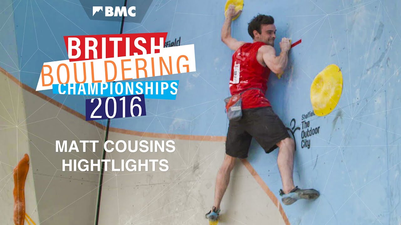 British Bouldering Championships 2016 - Matt Cousins Highlights