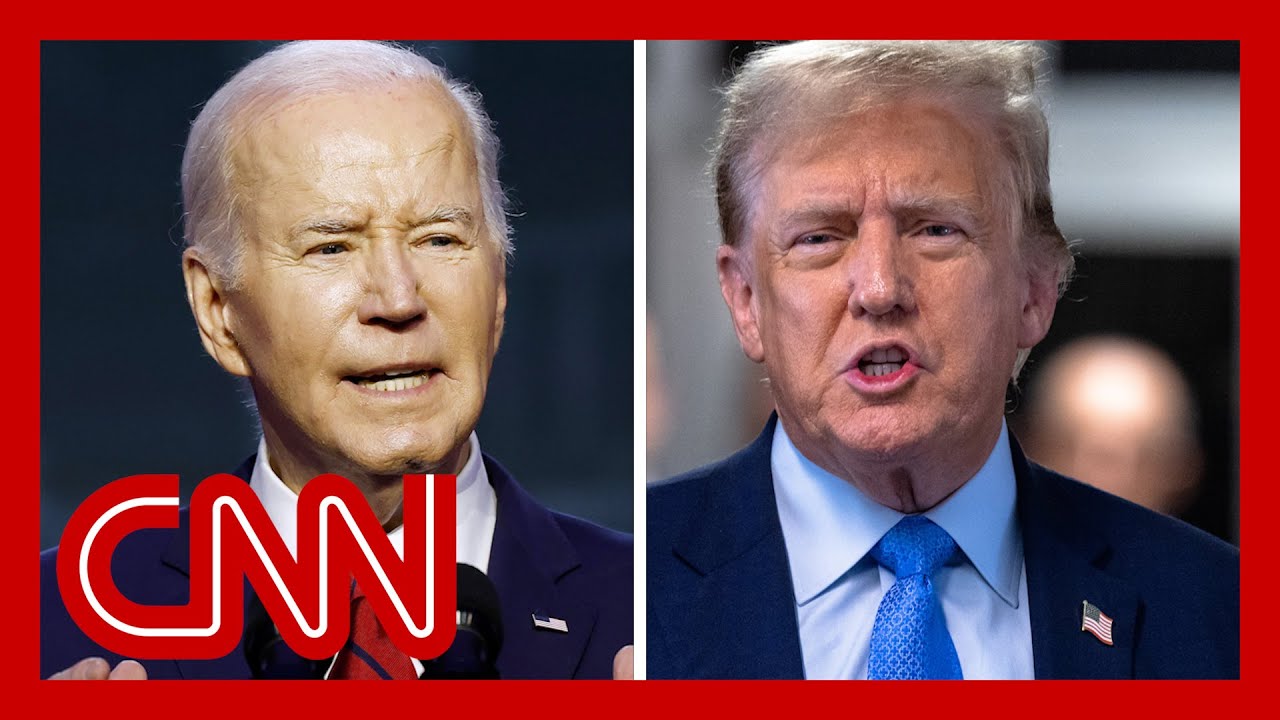 Hear how Trump reacted to Biden saying he's 'happy' to debate him