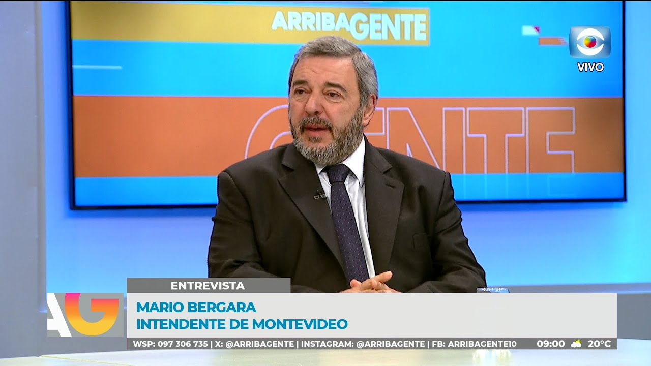 Entrevista- Plan de limpieza para Montevideo/ Mario Bergara, intendente