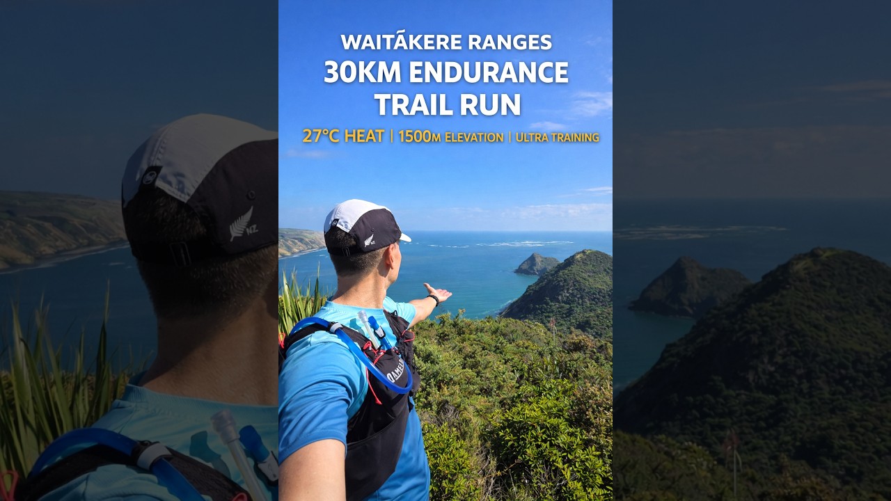 Waitākere Ranges 30km Endurance Trail Run | 27C Heat | 1500m Elevation | Ultra Training