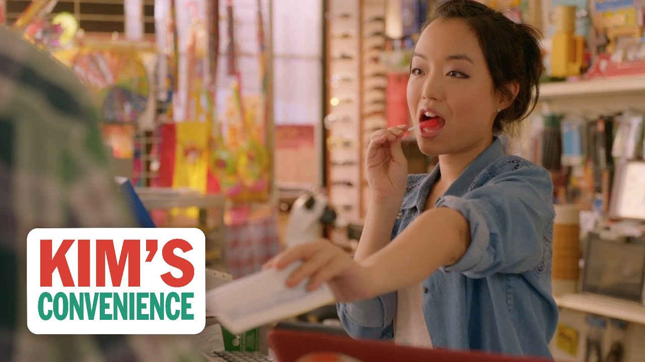 She's buying cigarettes for her mom... really | Kim's Convenience