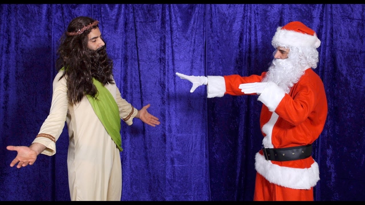Santa Claus vs Jesus (Dance Battle!)