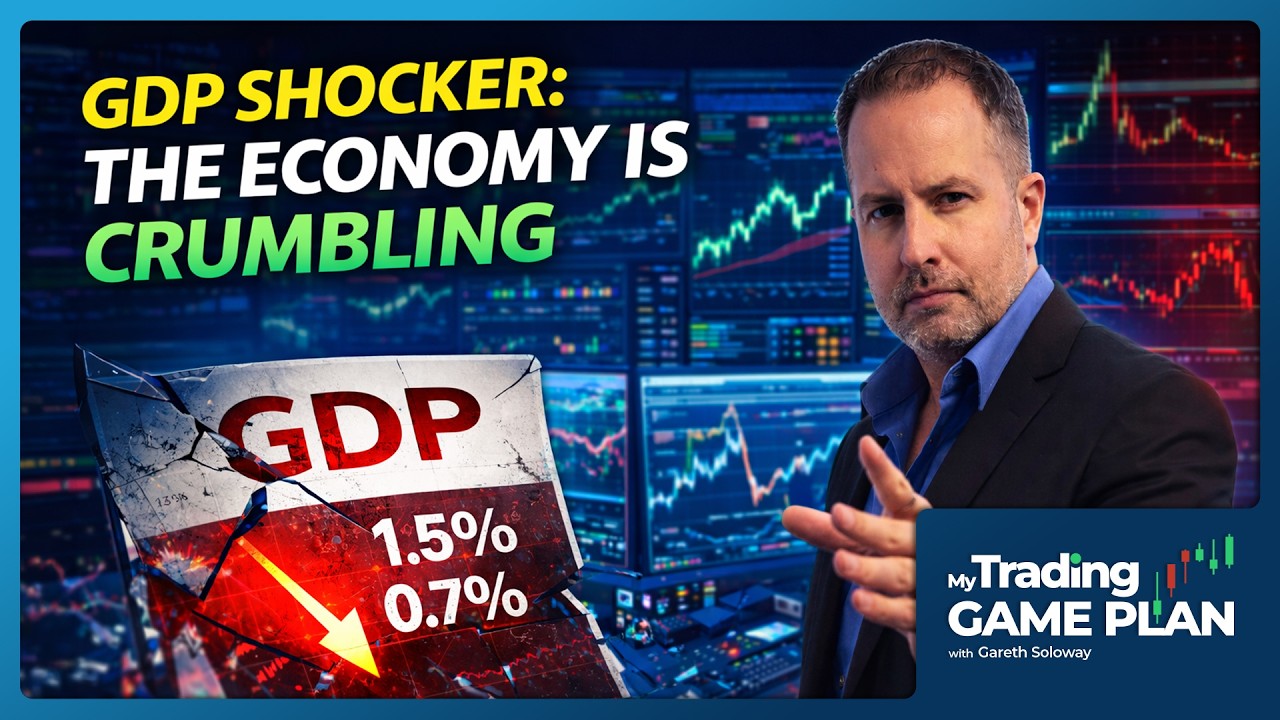 GDP SHOCKER: The Economy Is Crumbling Faster Than Expected (Market Warning) 🚨