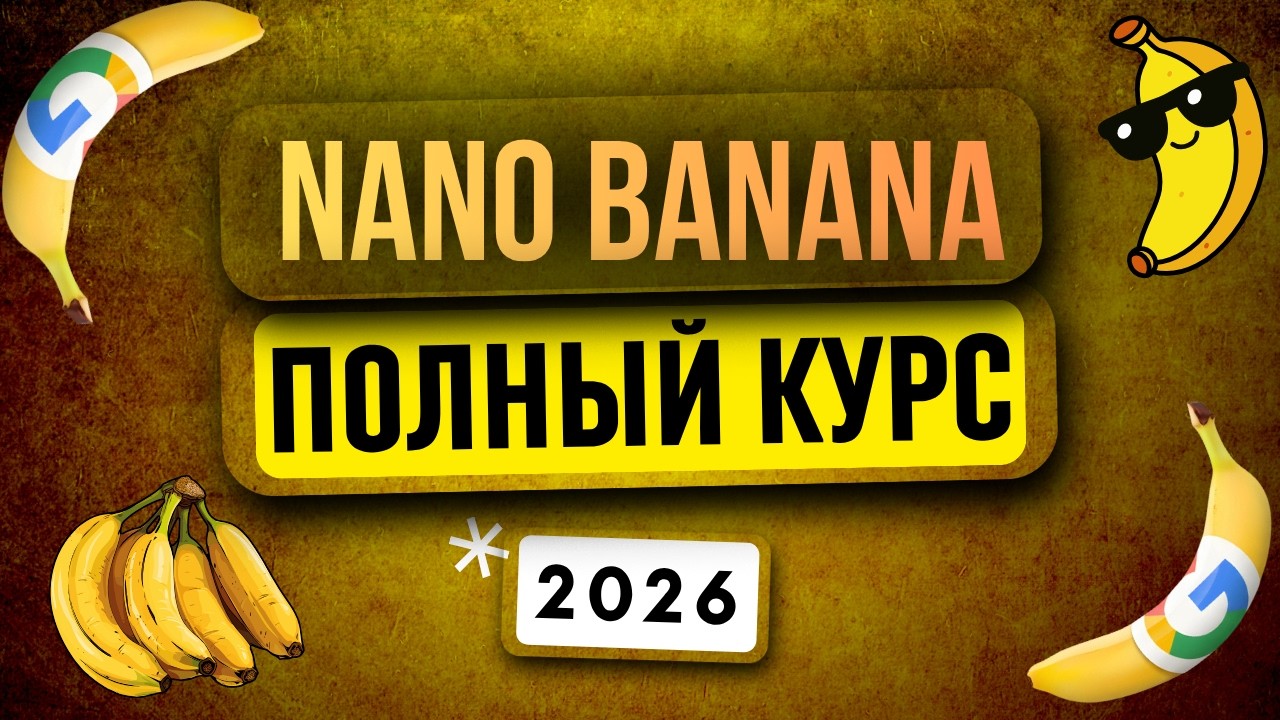 Nano Banana: Полный гайд для новичков за 11 минут