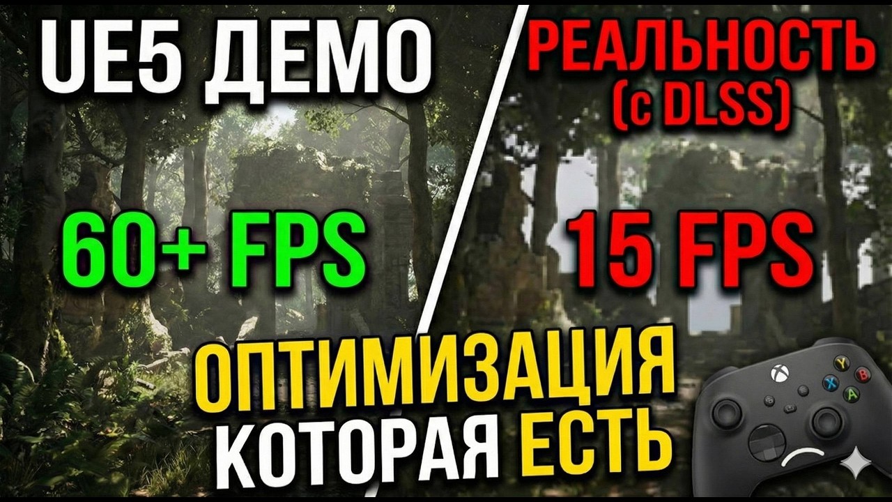 Почему сейчас игры ОПТИМИЗИРОВАНЫ лучше чем раньше