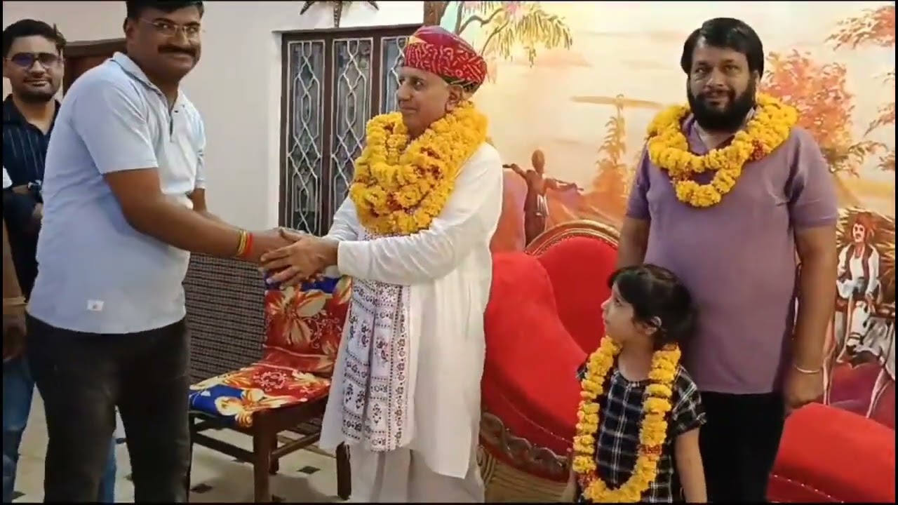 नसीराबाद राजगढ़ भैरव धाम पर केंद्रीय राज्य मंत्री भागीरथ चौधरी ने लगाई धोक