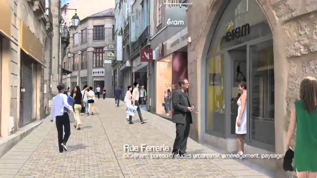 Un plan travaux pour le centre ville de Limoges