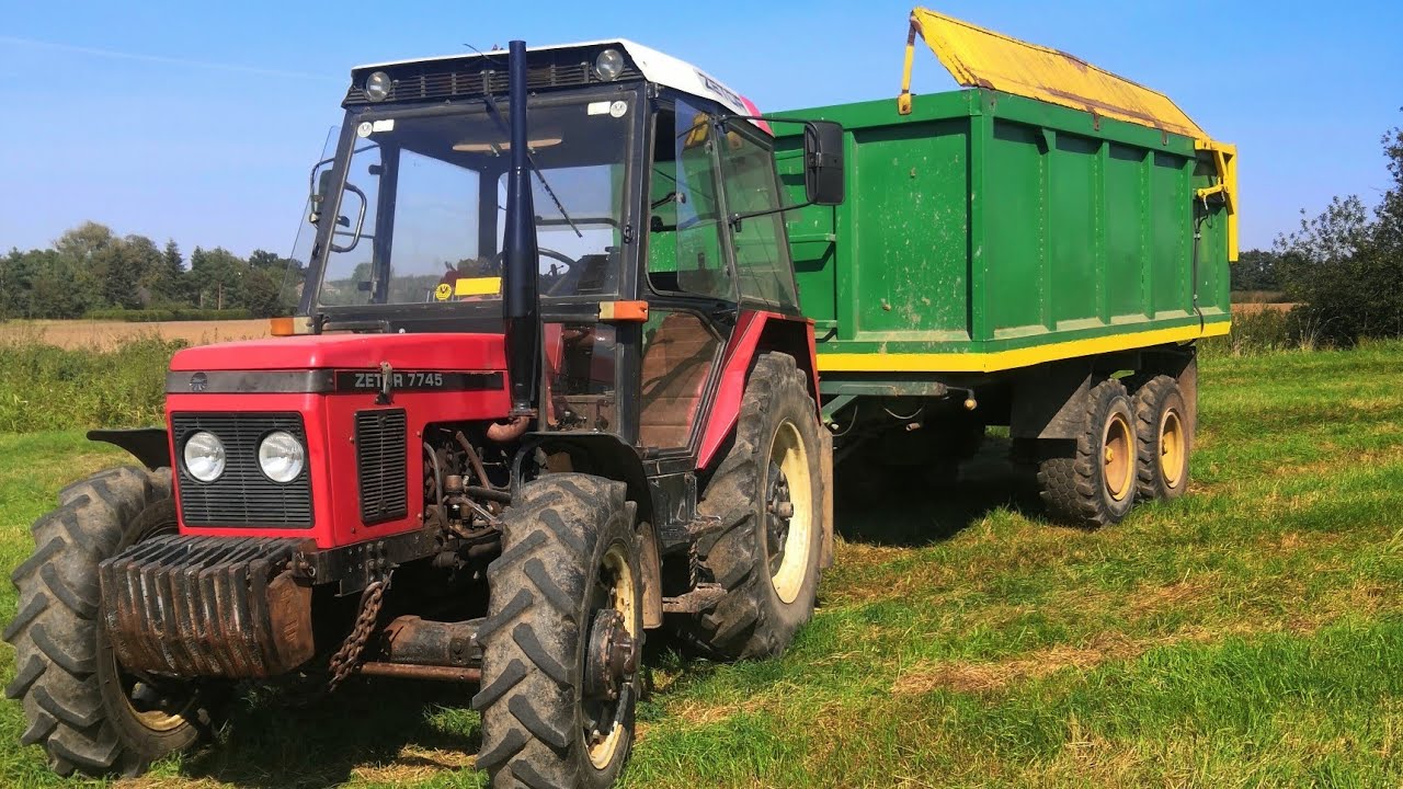 AGRO VLOG #18//SILÁŽE V PLNÉM PROUDU//ZETOR 7745//