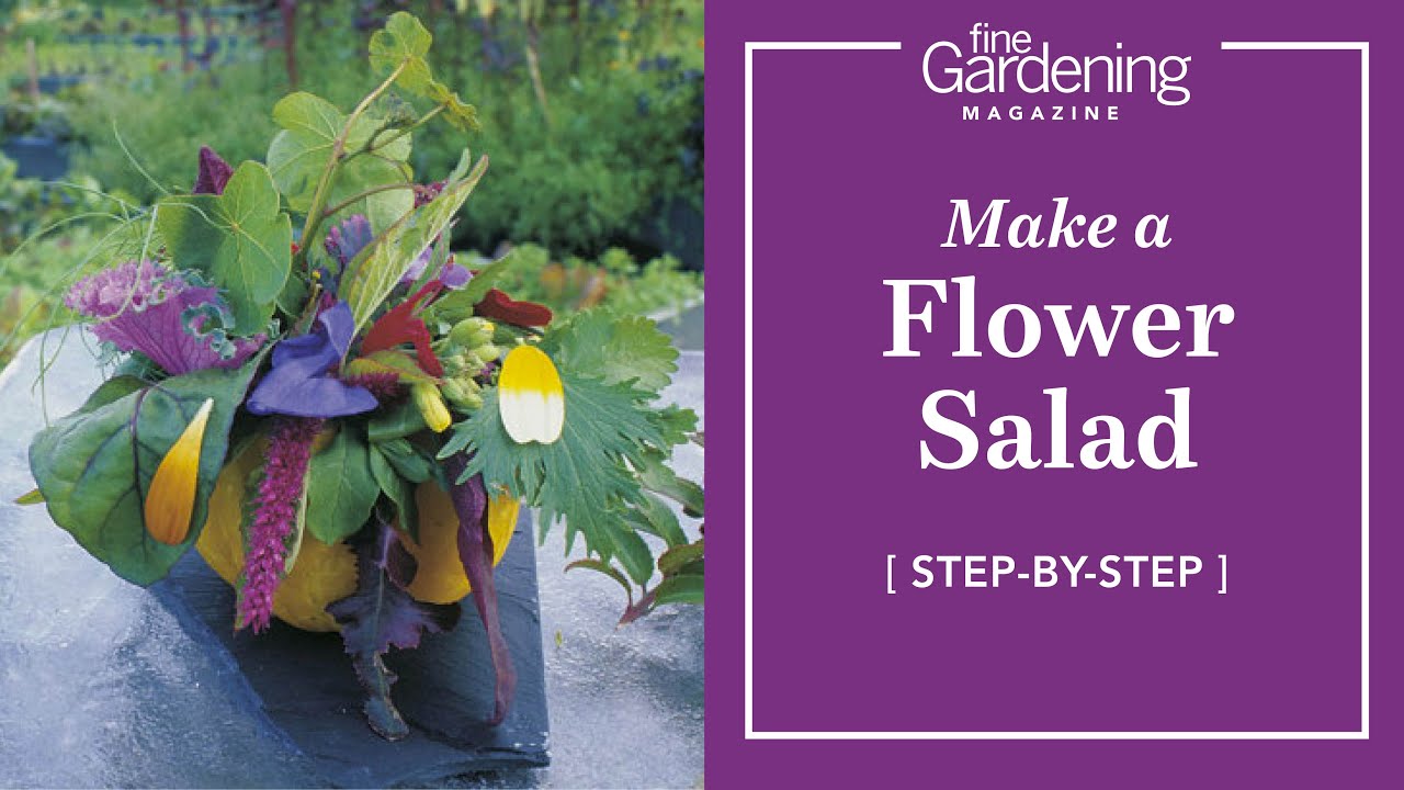 Make a Flower Salad