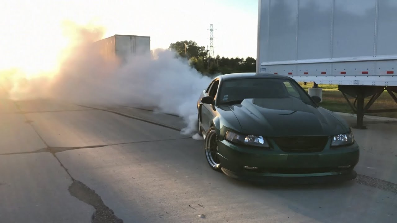 MUSTANG DRIVER GOES FULL SEND / / Burnouts, Donuts, Drifting // 351W Swapped New Edge Ford Mustang