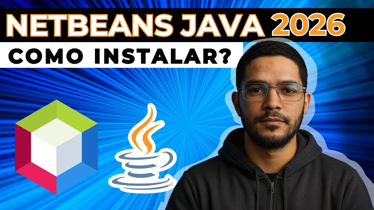 NETBEANS JAVA. ATUALIZADO. Como Baixar e Instalar Netbeans e Java? Passo a Passo. Tutorial Completo.