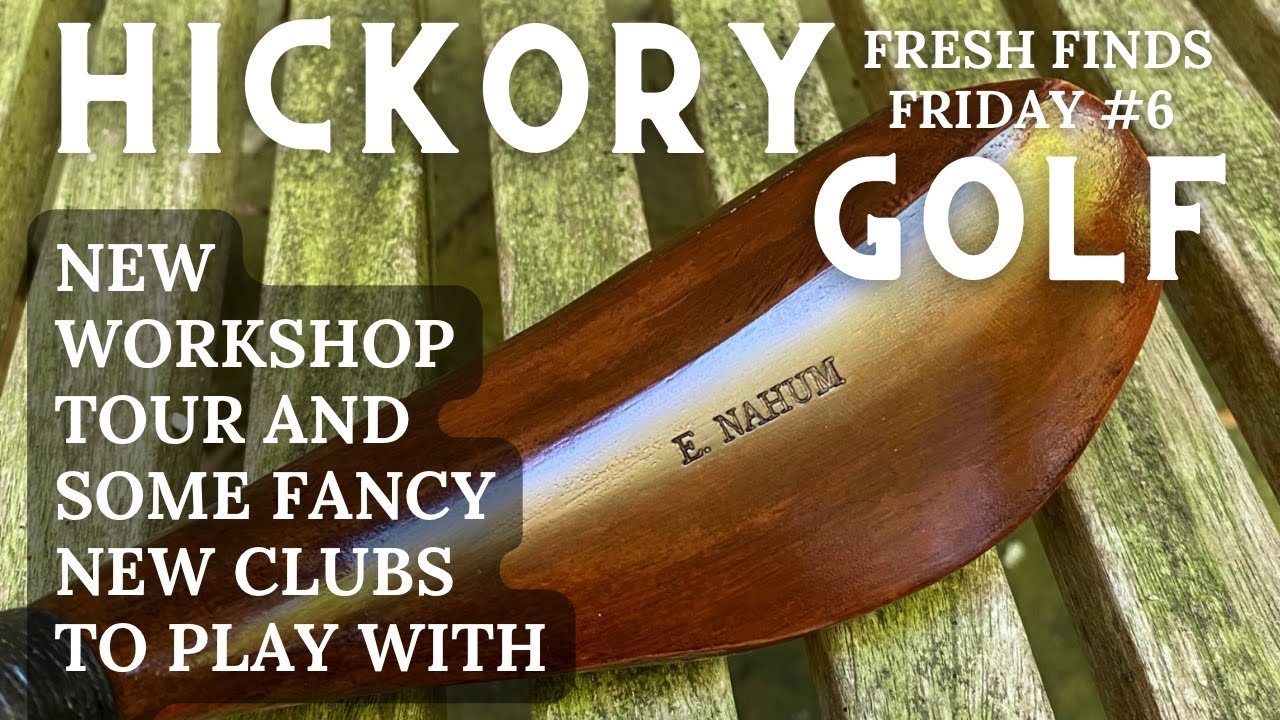 Early 1800s Simon Cossar Replica Long Nose and More Hickory Golf Club Fresh Finds