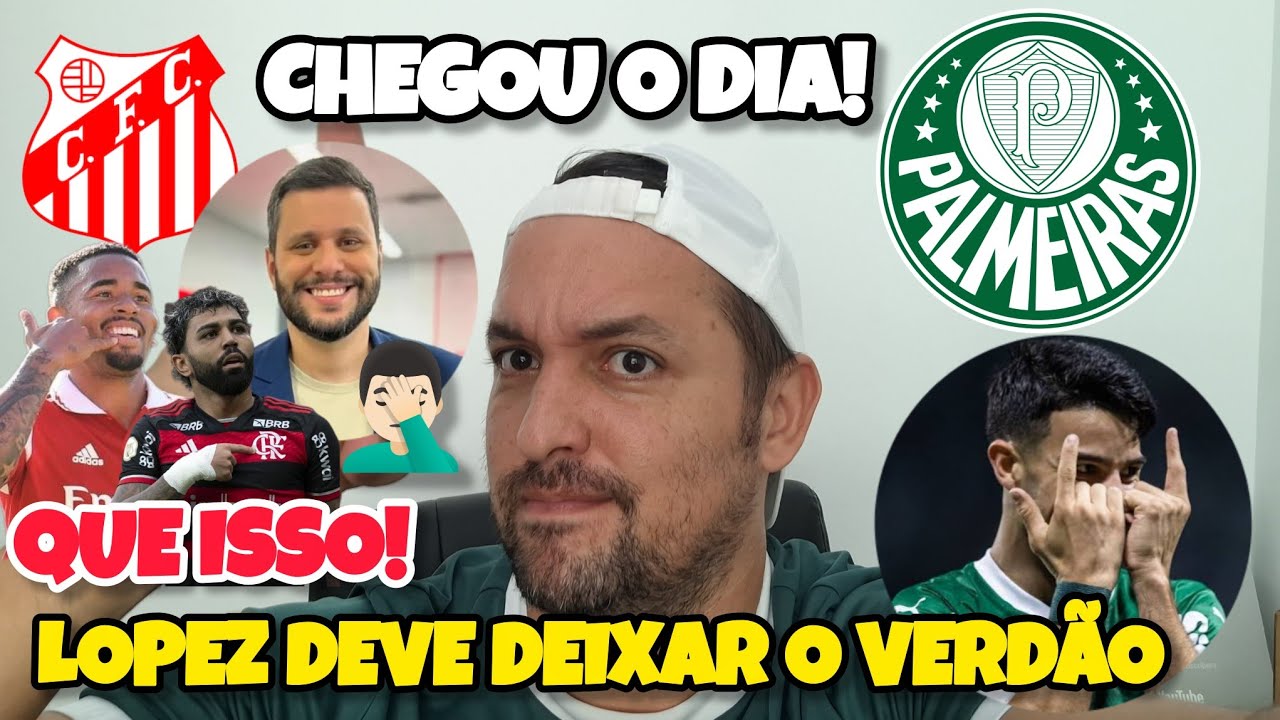 🔥❗CHEGOU O DIA! VERDÃO CORRAM ATRÁS DE UM 9. LOPEZ DEVE SAIR MESMO VEJAM. E OLHEM A COMPARAÇÃO!