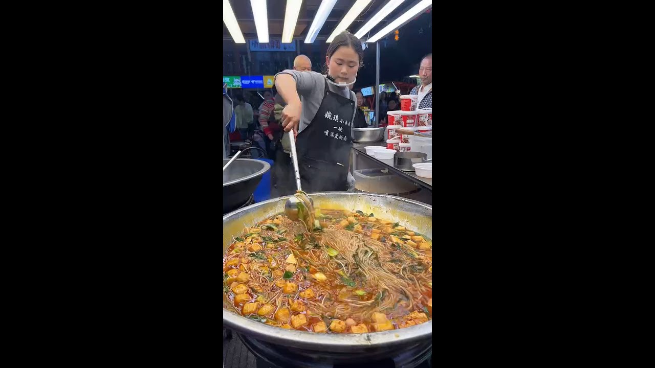 🔴 LIVE: Giant Noodle Pot Feast | China Street Food in Action POV Cooking Show
