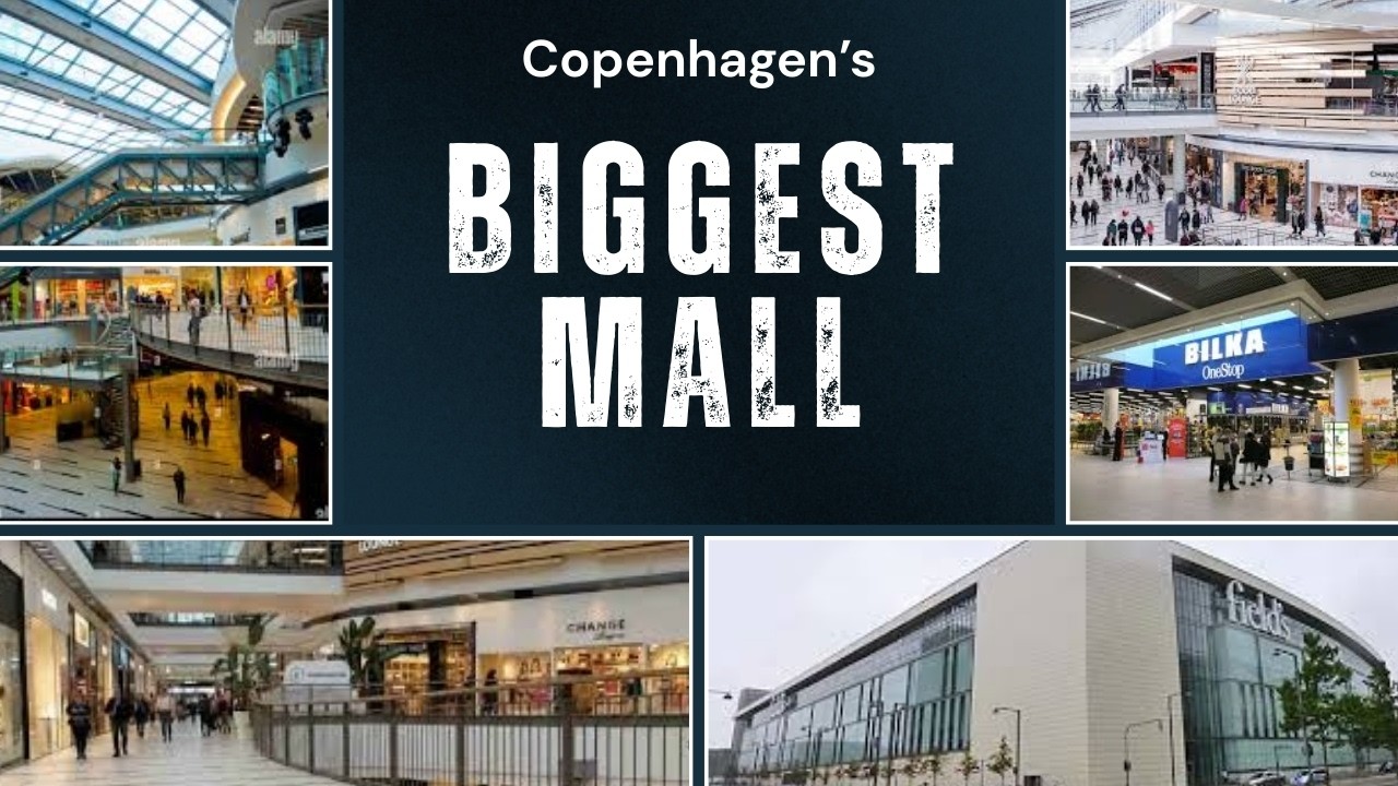 Field's Shopping Mall  Walking Tour  Largest Shopping Mall in Copenhagen