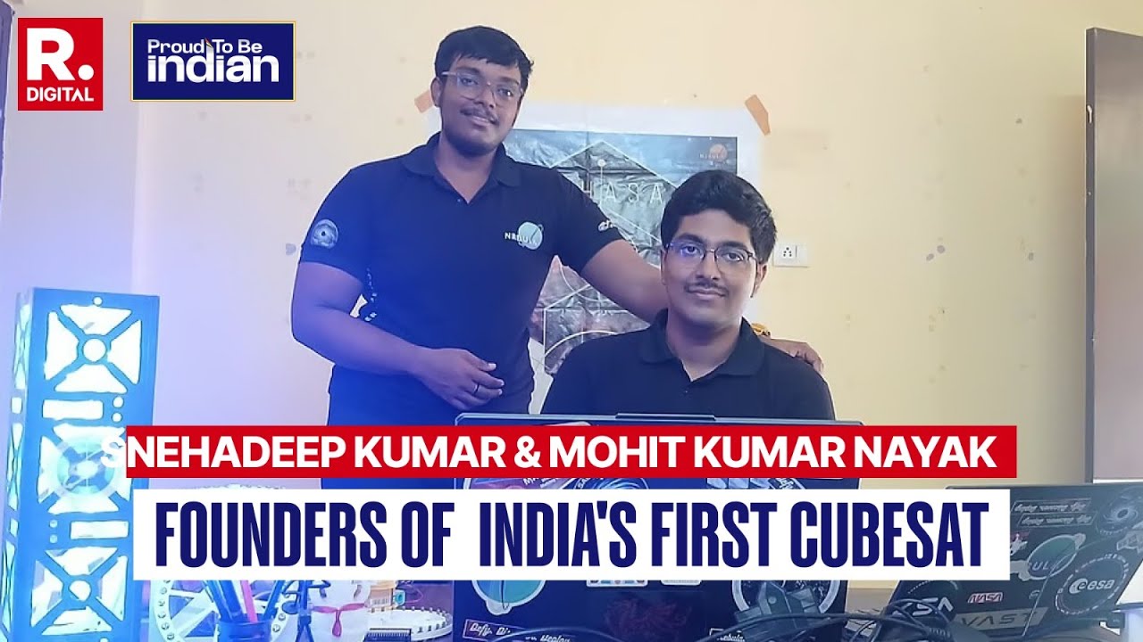 Proud To Be Indian: 2 College Students Who Led India's First CubeSat Share Their Inspiring Journey