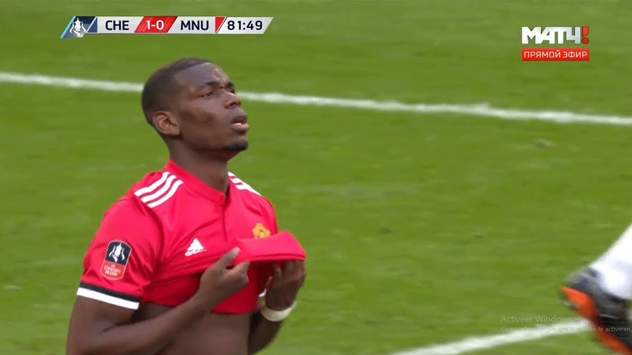 Paul Pogba vs Chelsea (FA Cup Final) 19/05/2018 HD