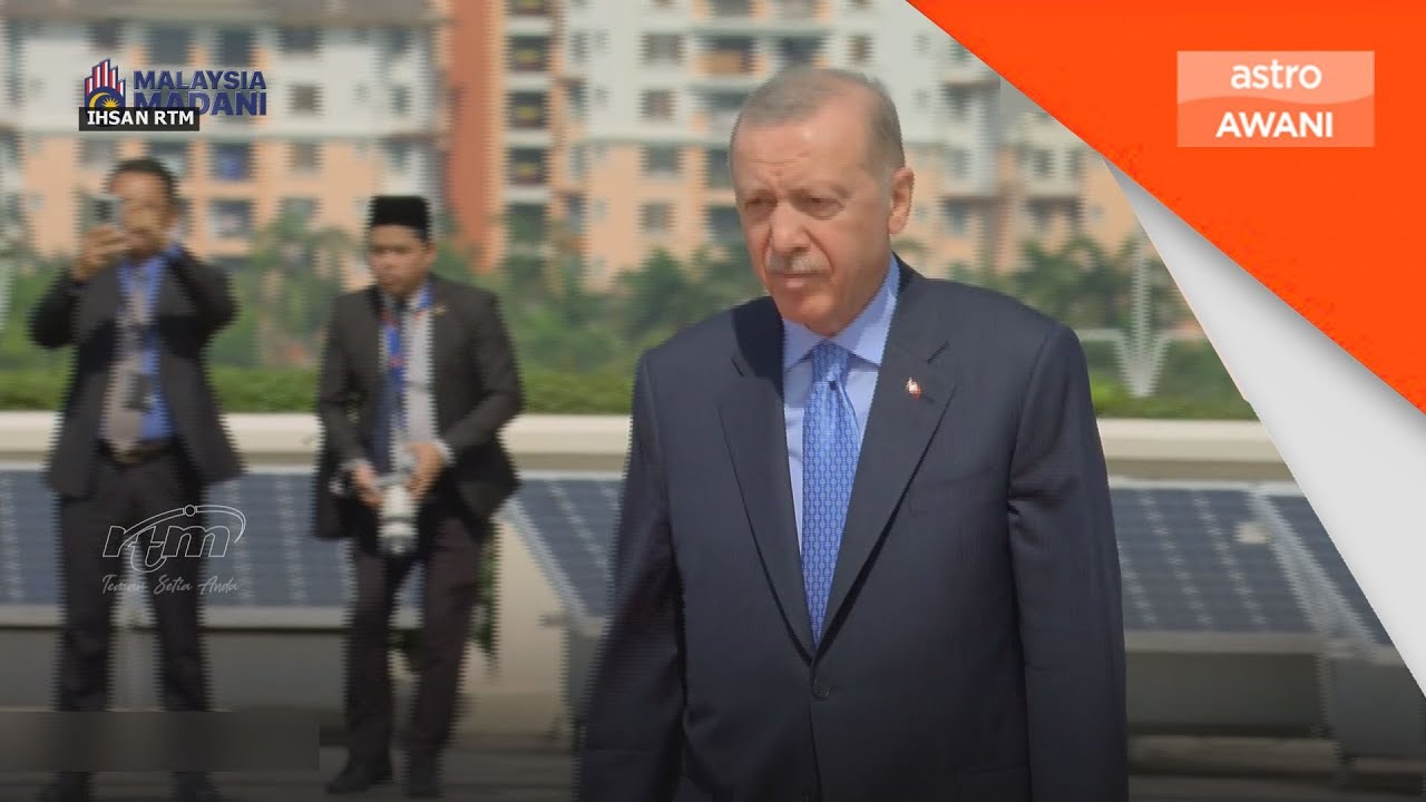 Presiden Erdogan diberi sambutan rasmi di Perdana Putra