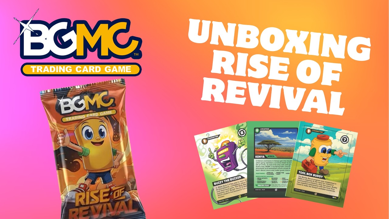 Unboxing Rise of Revival BGMC Cards
