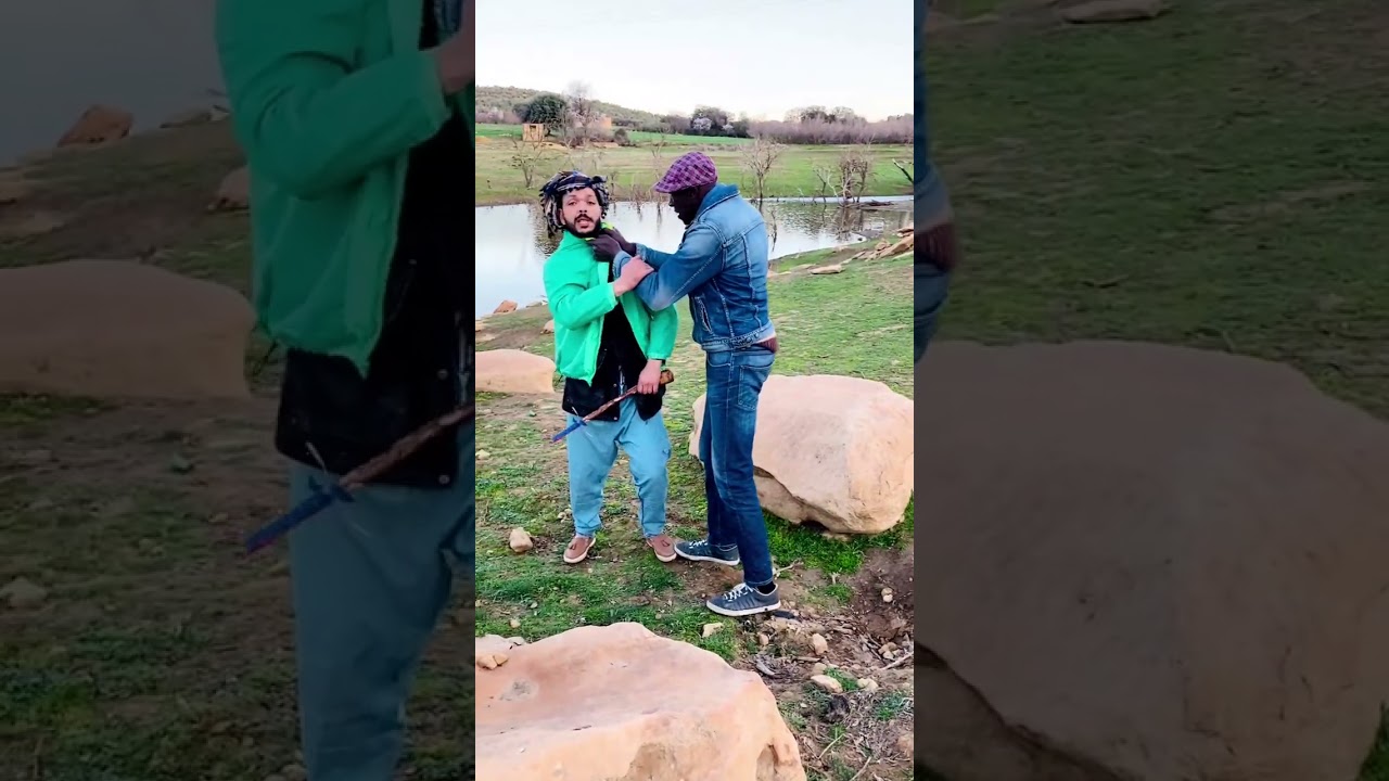 مقلب شيخ مبيم بيم العربي هبل سيد وهوا صايم . تموت بضحك