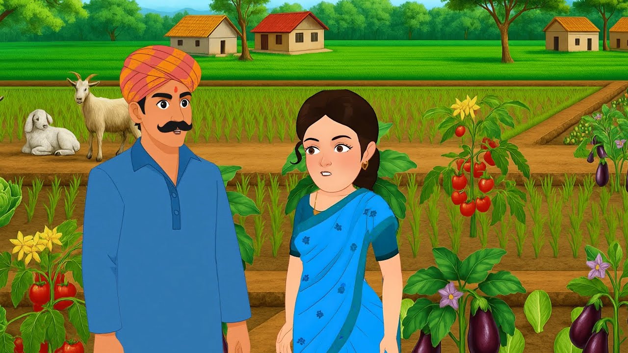 गरीब किसान और धोखेबाज़ दोस्त की कहानी । The story of a poor farmer and a deceitful friend.