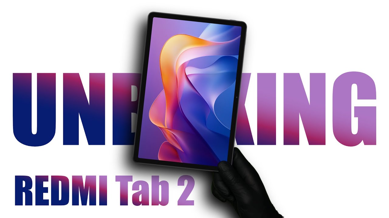 Xiaomi REDMI Pad 2 + accessories - ASMR Unboxing