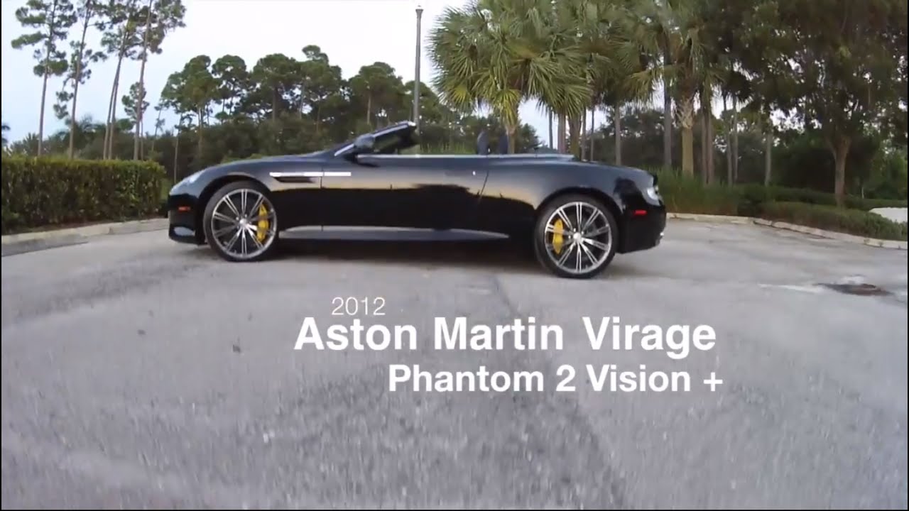 Phantom 2 Vision Plus Meets An Aston Martin - Video Review