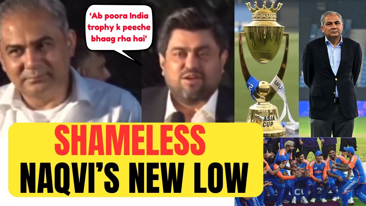 &lsquo;Ab poora India trophy k peeche bhaag rha hai&rsquo;: Video featuring Mohsin Naqvi goes viral
