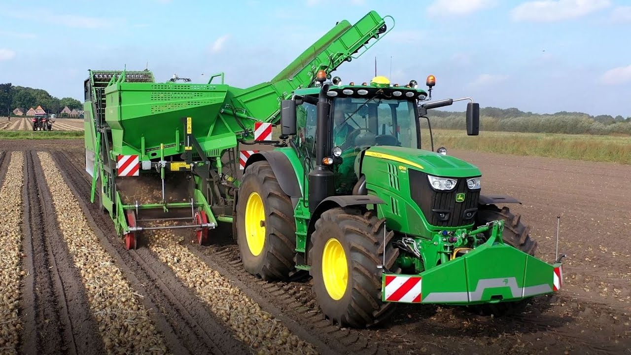 Uien opladen met AVR spirit 9200 bij  Mts. Alting Jipsinghuizen.