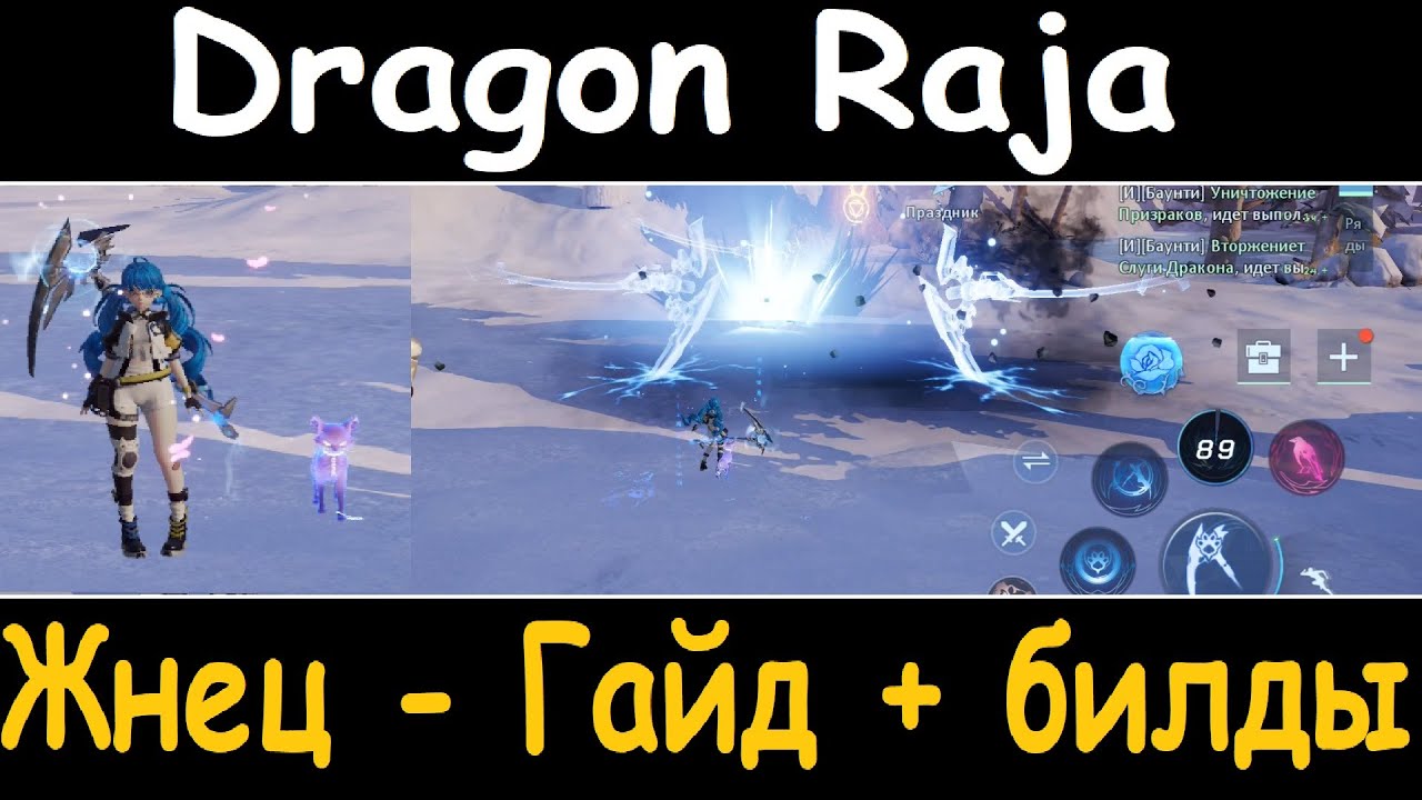 Dragon Raja. Жнец - гайд + билды