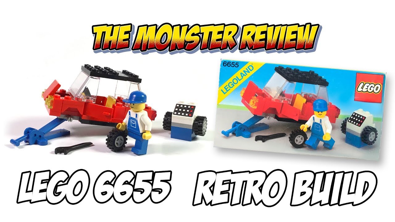 Lego 6655 - Auto & Tire Repair - Classic Town - Retro Build