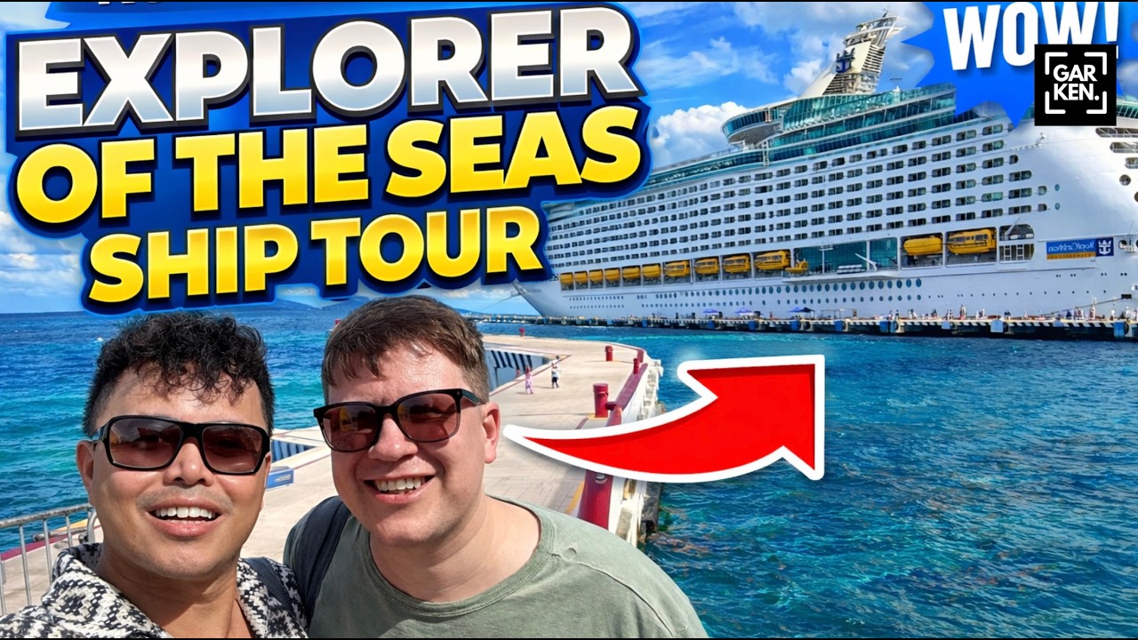 Explorer of the Seas Ship Tour - Royal Caribbean Cruise [4K]
