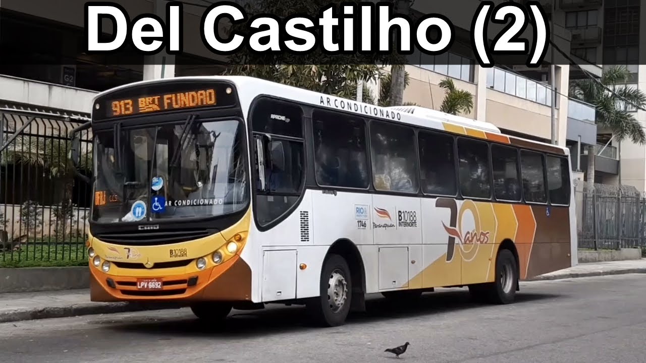 Del Castilho (2) - &ocirc;nibus urbanos em movimenta&ccedil;&atilde;o no Rio de Janeiro - RJ