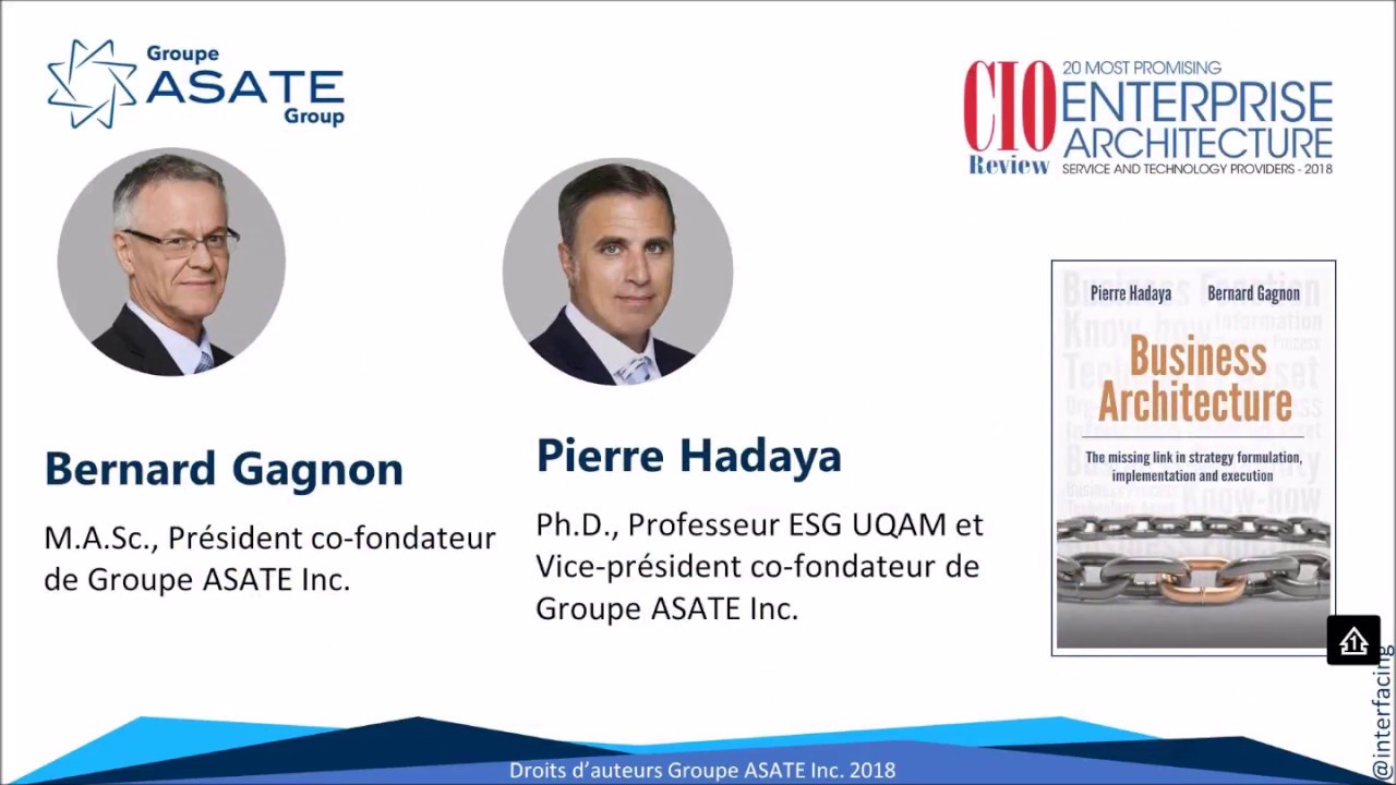 Webinaire: Introduction à l'Architecture d'Affaires